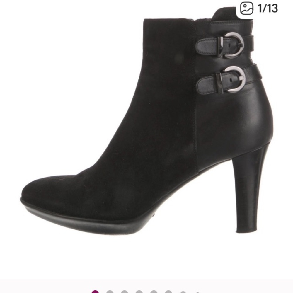 Aquatalia Spike Heel Boots 6 1/2